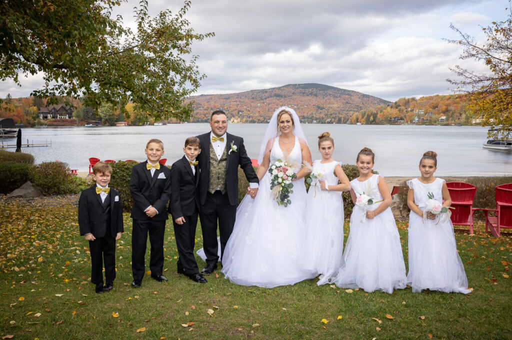 Photographe de mariage au Lac Beauport