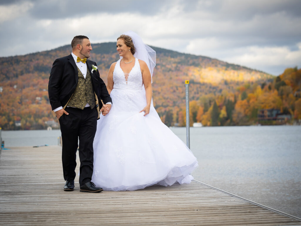 Mariage a Entourage sur le lac