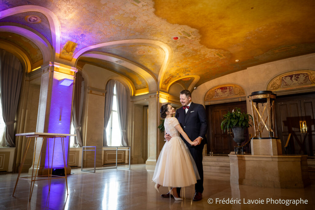 Salon Verchère pour mariage au Chateau Frontenac