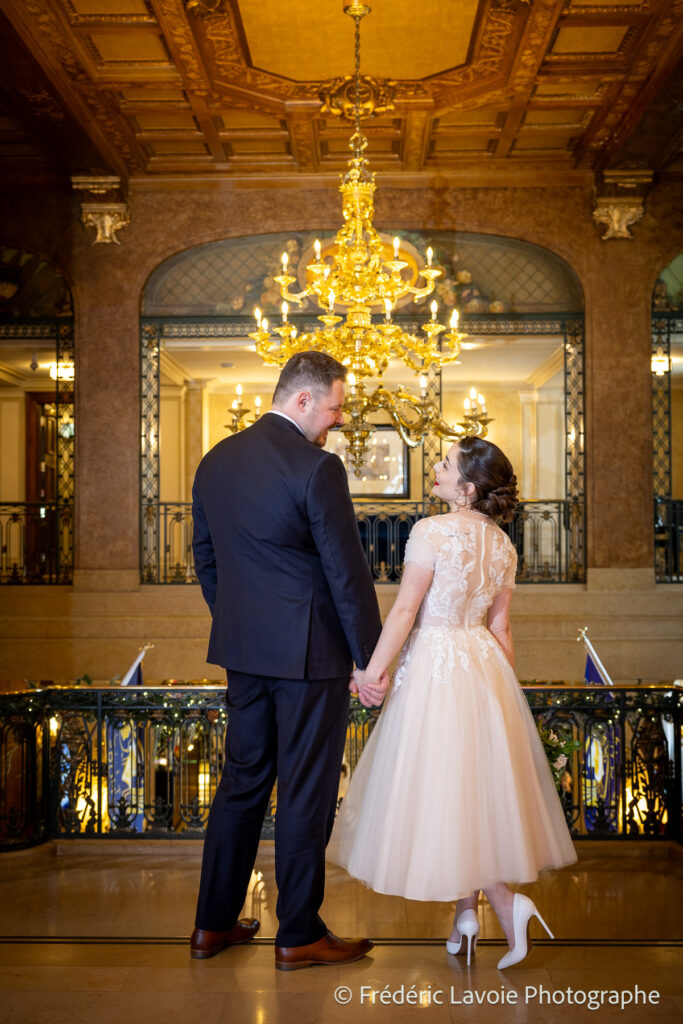 Sortie en amoureux au Chateau Frontenac